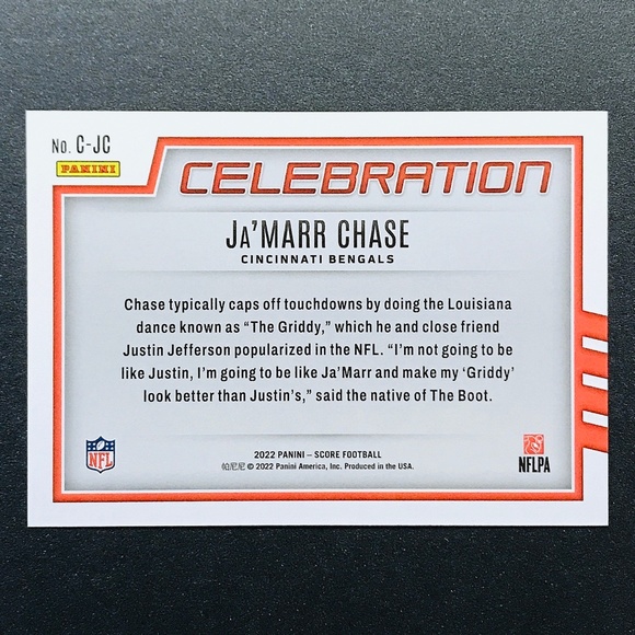 Ja'Marr Chase - 2022 Score Celebration #C-JC - Picture 2 of 2